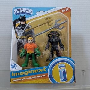 DC Super Friends Aquaman and Black Manta Figures